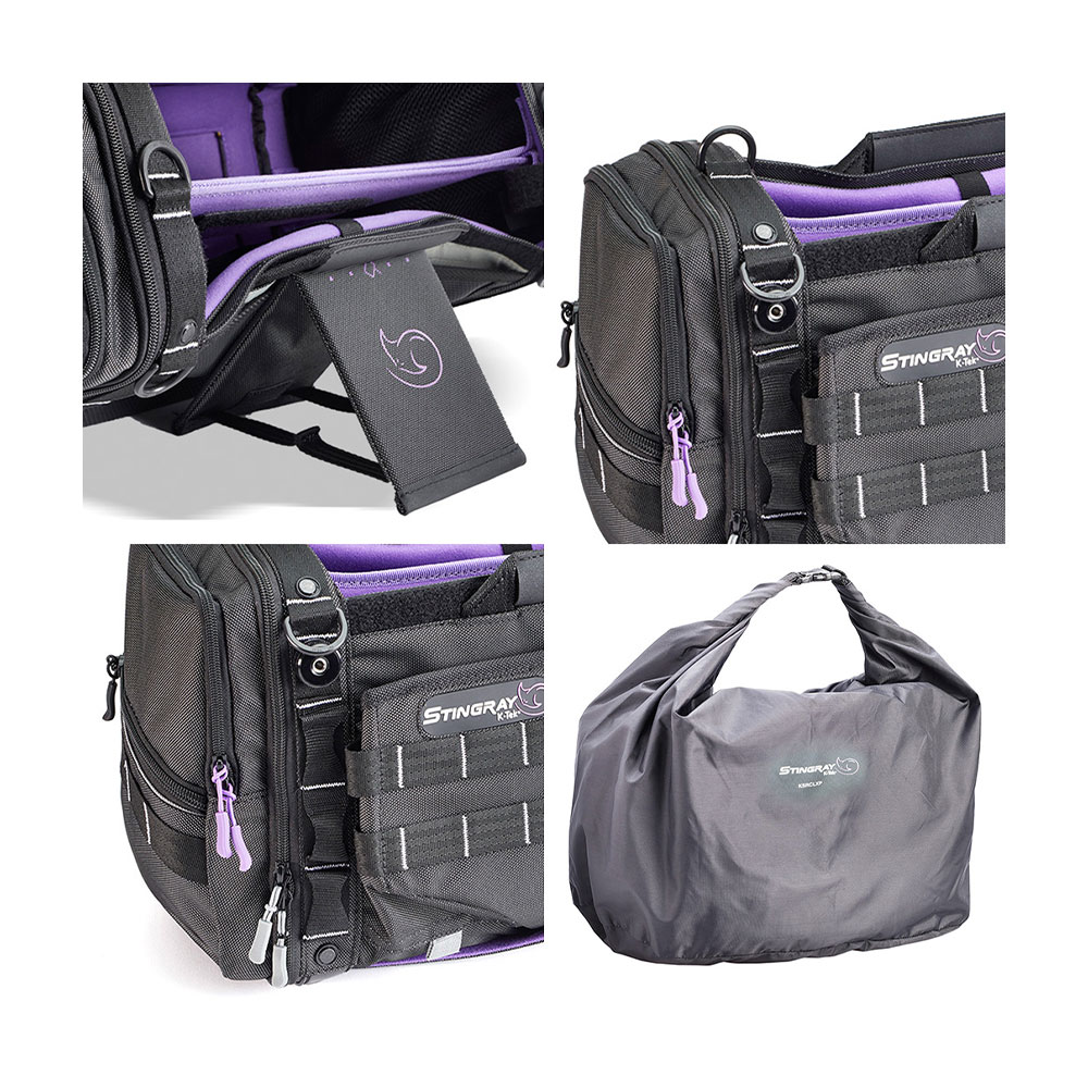 K-Tek Stingray KSTGLXP Large-X Bag - Purple-Pinknoise Systems